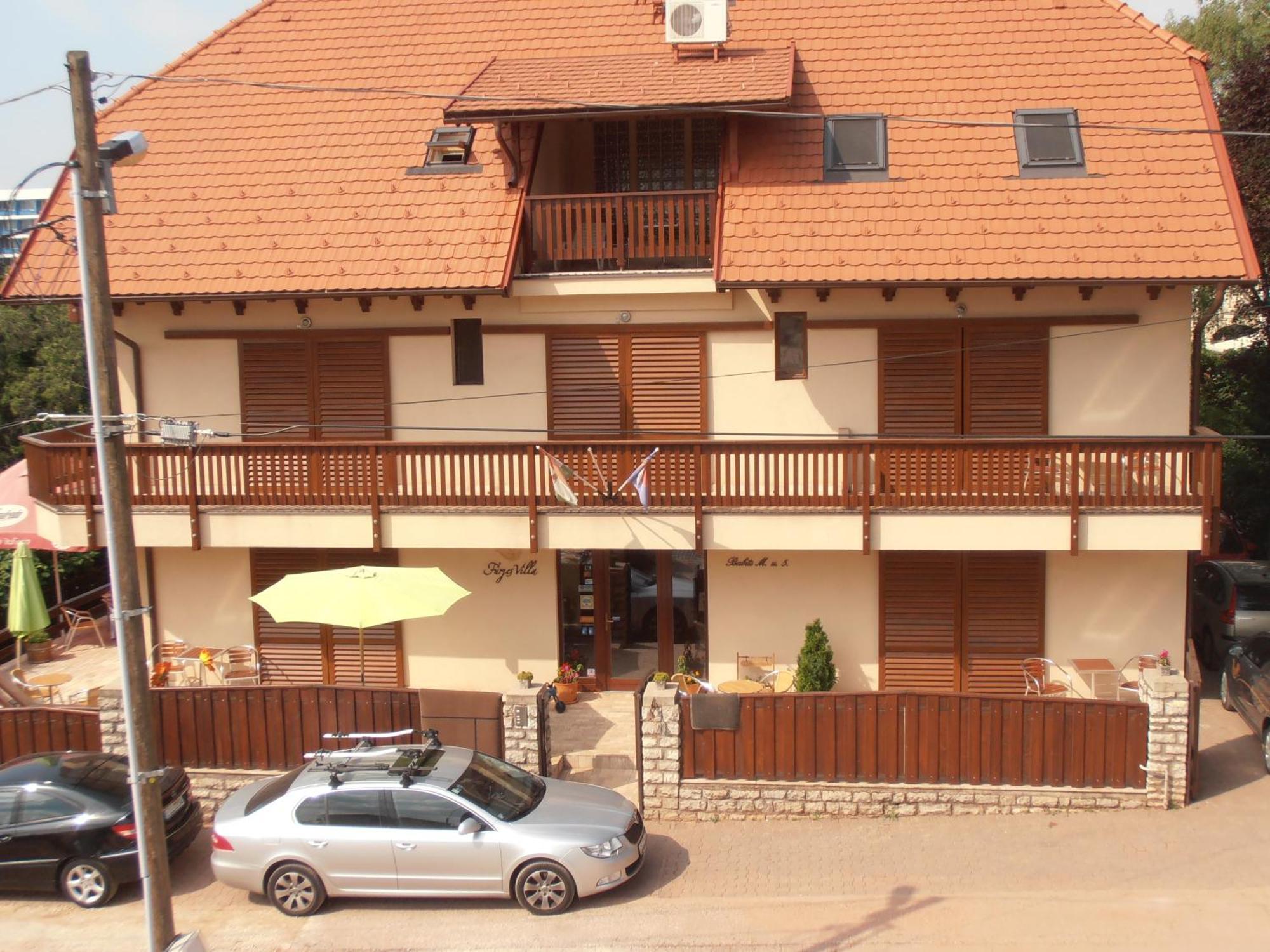 Fuerjes Villa Panzio Balatonfüred Exterior foto